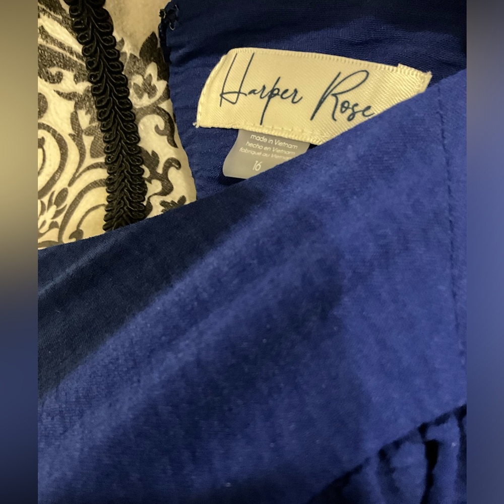 Harper Rose Balloon Sleeve Dress - Picture 6 of 7